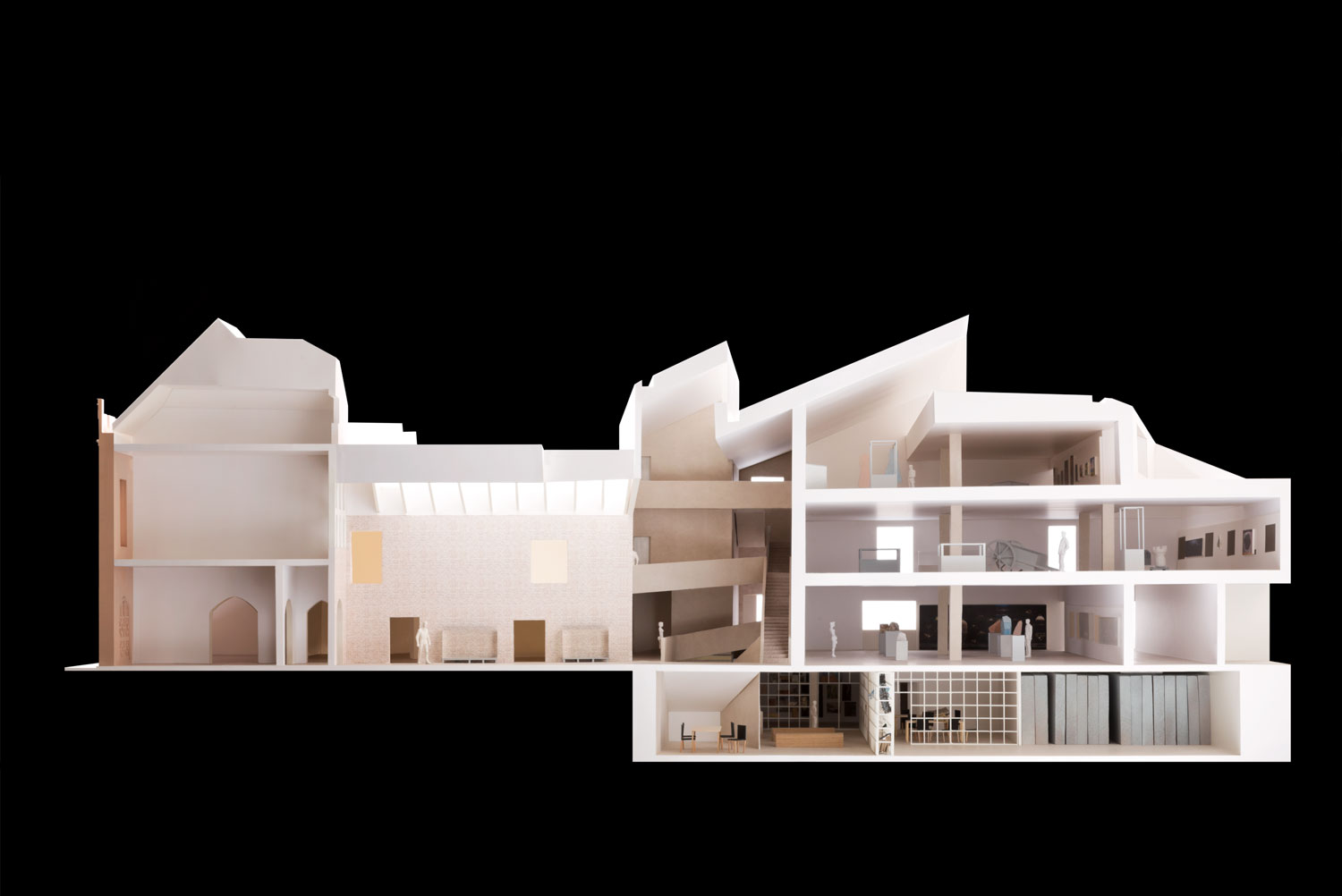 Dorset County Museum model