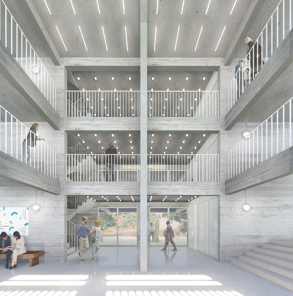 Carmody Groarke Design of interior for Park Hill Artspace for S1 Artspace